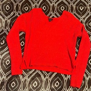 Red Knit Sweater